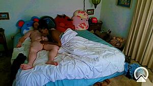 homemade ebony amateur fucked by white boys in bedroom?