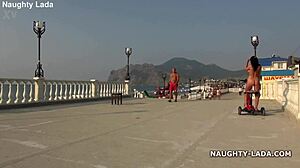 naked ride in public for fun