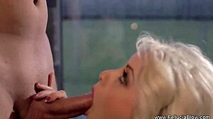 Intense CFNM Blowjob Seduction Builds to Facial Cumshot on Cock