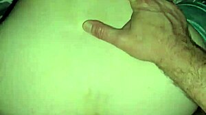 Wife jerks, blows, and fucks in doggystyle until cum covers her asshole