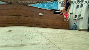 Wife Cheats With Pool Boy In Homemade Uncensored Scene