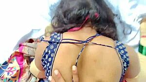 खटिये पे लिटा कर कामवाली बाई कि काउ पोजिसन मे चुदाई