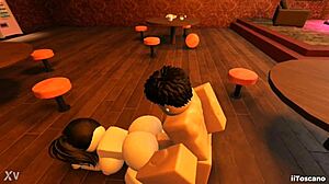 i fucked a slut in the bar with my big cock