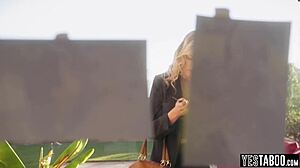 australian milf threesome with busty mature ex and big cock bf