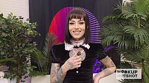 tattooed supermodel cc dolls has extreme anal sex hookup