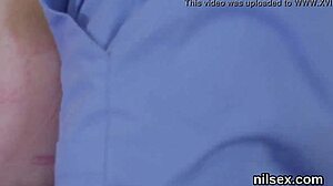 slutty cutie endures painful anal therapy in loony bin