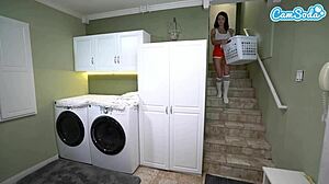 Emotional encounter as big tit teen gets busted and fucked by step-brother in various positions