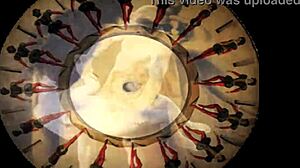 Vintage erotic art with hairy antique elements