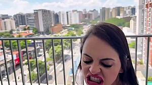 my cousin's husband can't satisfy her, but i can handle this hot chick in doggystyle creampie