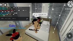 Uma orgia aleatoria no roblox brookhaven -roblox with crossdressing group oral