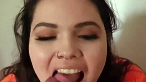 Homemade blowjob compilation features couples with deepthroat sucking, tongue play, orgasm, and cum in mouth finishes