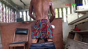 Caught my landlord banging a church member hard in a public open spot!