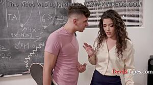 teacher lets student fuck her ass