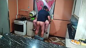 Wife Loves Sex in the Kitchen Everywhere