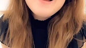 lil fun at work with wet pussy masturbation teasing big clit and ass