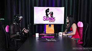 i enjoy compilado da ramona 69 no swing cast com tifany rocha sheer red