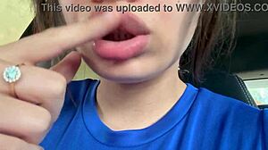 Latina babe spits in mouth with awesome kinky flair