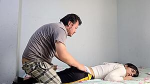 Stepbrother Fucks Latina Teen Despite Her Period?