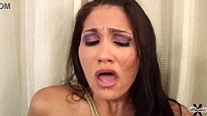 Maxine x cums on jade indica's face