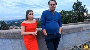 this hunt4k wife-lookalike fucks another man for cash in reality