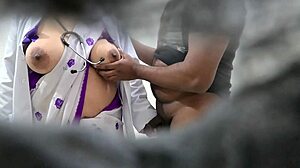 INDIAN DOCTOR SATISFYING HER HUGE BIG TITS ASS THROUGH PATIENT BALLOON