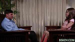 Teen pornstar gets railed hard!