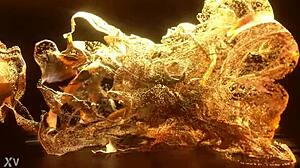 lynn drew endures intense first anal with big black cock, farting and assfucking in casting.