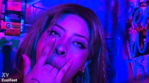 Paola Sucks Her Own Toes With Deepthroat Gagging