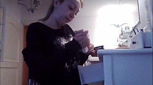 Fucking While Putting On Makeup With Big Tits Exposed