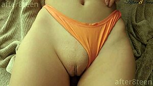 cum on my panties after warming up my tight pussy