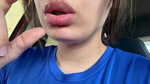 Latina babe spits in mouth with awesome kinky flair