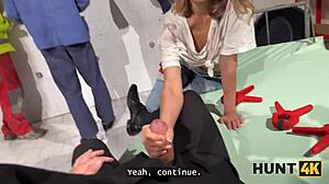 Hunt4k Teen 18+ Used Her Tight Pussy to Have Fun at Her Work Shift