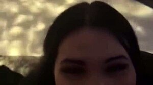 Homemade blowjob compilation features couples with deepthroat sucking, tongue play, orgasm, and cum in mouth finishes