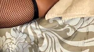 Nasty Wet Nympho Barbie Charlie Plays With Her Shaved Pink Pussy Until Squirting Orgasm