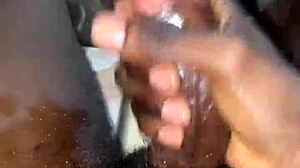 Busting a nut after a long day