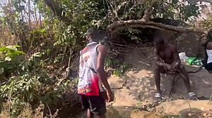 Did we almost get caught fucking by the riverside?