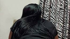 mi cuñada llega de una fiesta con su vestido sexy con ganas de coger