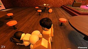 i fucked a slut in the bar with my big cock