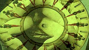 Vintage erotic art with hairy antique elements