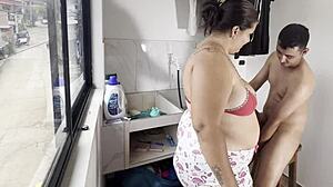 Did you see me having risky sex with my fat Colombian neighbor?