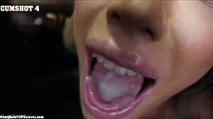 Can Mia Handle 10 Cumshots After Deepthroating?