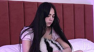 Girl Next Door Breaks Up, Gets Comforted by Tattooed Stepbrother in Sensual 4K Scene