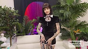 tattooed supermodel cc dolls has extreme anal sex hookup