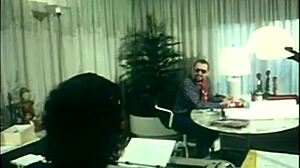 Secretary gets mouth full of cock and ass fucked hard!