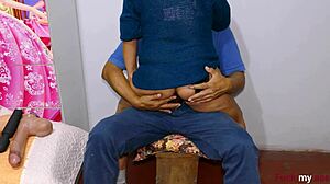 Is this cute cowgirl ready for a huge black cock in her tight anal hole? She shakes her big ass and cums hard!