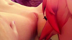 Genshin Impact Lesbian Girls Dive into Wild Pussy Fingering and Cunilingus