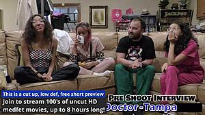 nurse feels excited spreading pussy for physical.