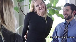 Extreme Couple Bound Their Housewife, What Will They Do Next?