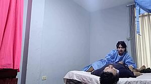 Dirty Nurse Gets Cock in Pussy Treatment!