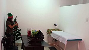 the nurse gets caught flashing in the hospital, super sexy and hot